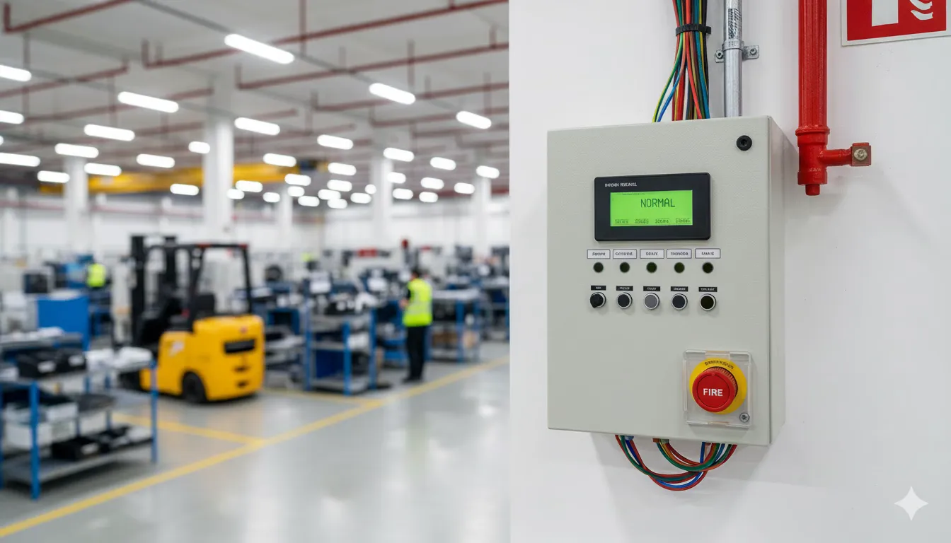 Yangın paneli görseli